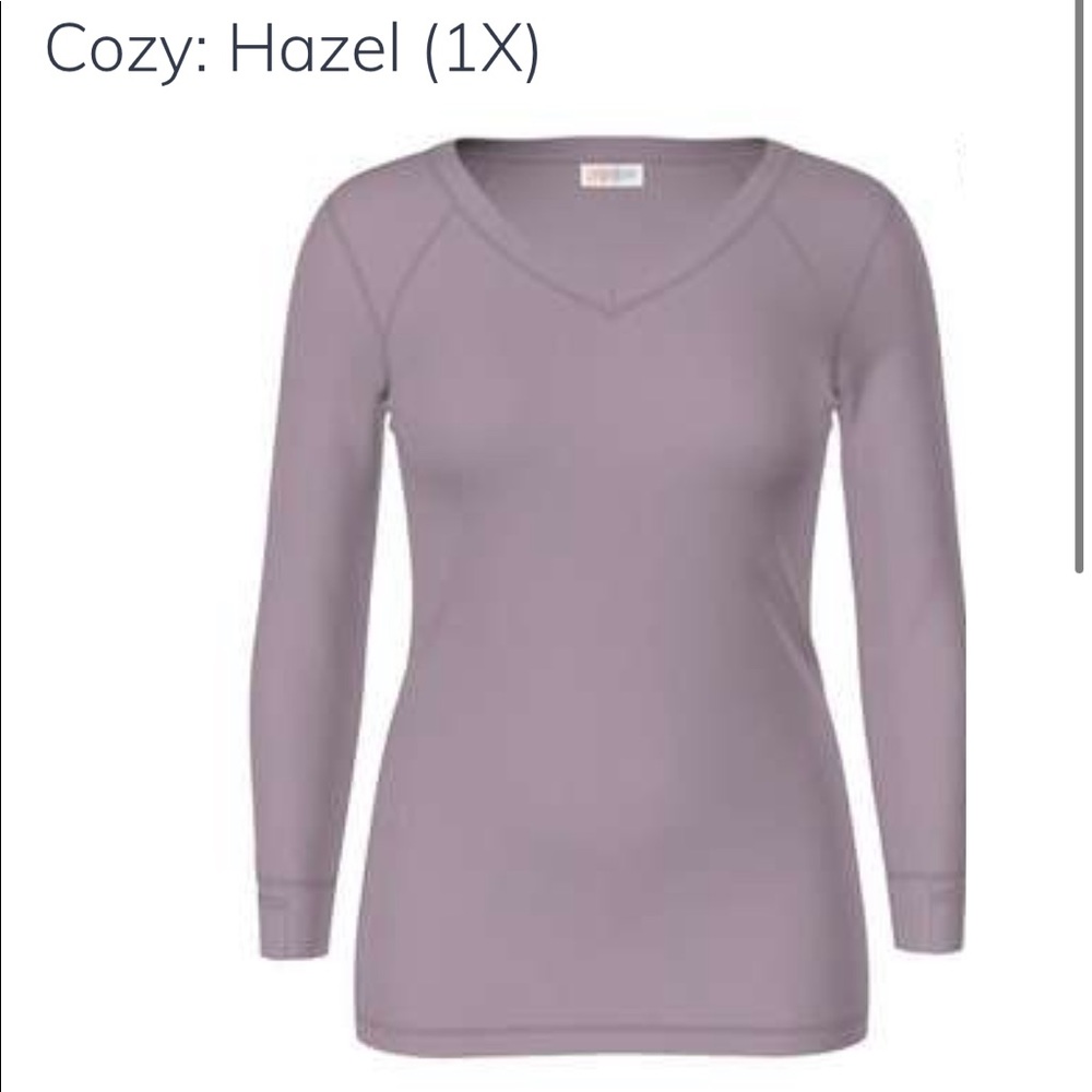 New With Tags LulaRoe 1X Hazel Cozy Top